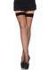 Чулки-сетка Leg Avenue Fishnet Thigh Highs One size, Black, мелкая сетка SO7906 фото 1