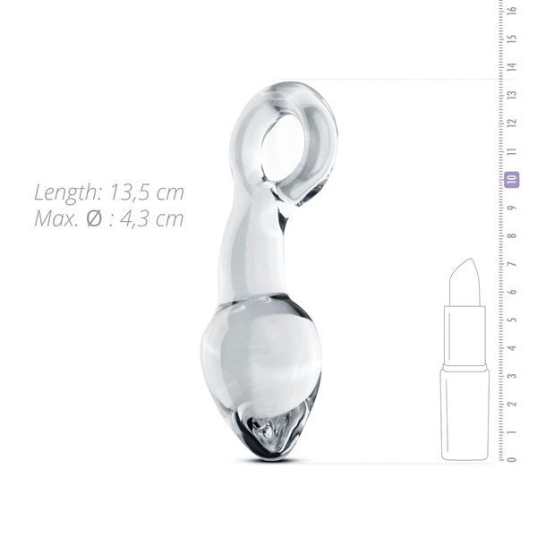 Скляний стимулятор простати Gildo Glass Prostate Plug No. 13 SO4418