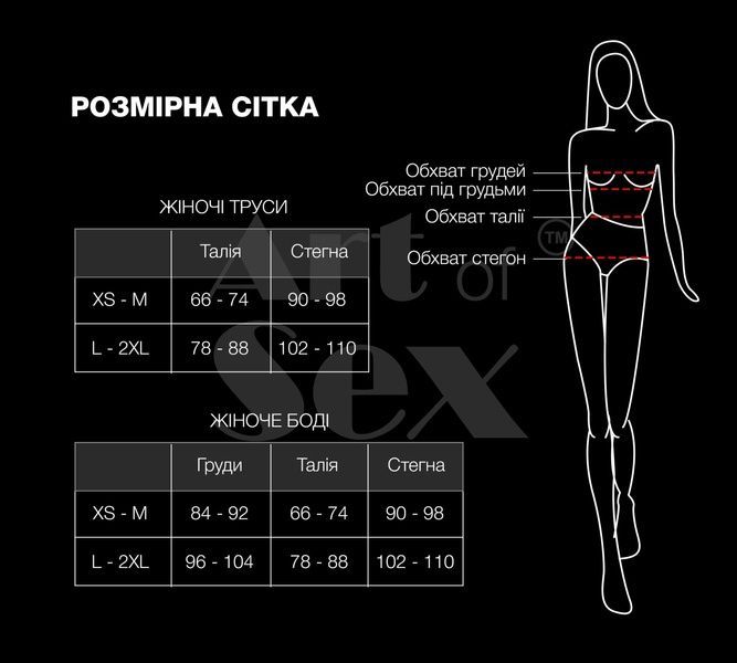 Жіночі трусики XS-2XL з силіконовою анальною пробкою Art Sex - Sexy Panties size S Black SO5874