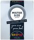 Набір презервативів Mister Size - pure feel - 53&ndash;57&ndash;60 (3 condoms), 3 розміри, товщина 0,05 мм SO8040 3
