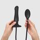 Надувний фалоімітатор Strap-On-Me INFLATABLE DILDO PLUG - NOIR, кулька всередині, діаметр до 6 см SO7383 1
