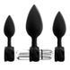 Набір анальних вібропробок Bathmate Anal Training Plugs VIBE, діаметр 2,5 см - 3,1см - 3,8см SO3360 1