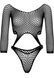 Боді Leg Avenue Top bodysuit with thong back White SO9149 3