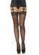 Leg Avenue Stockings Rhinestone backseam OS Black SO7915 2