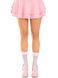 Шкарпетки ажурні з рюшами Leg Avenue Mini Bow Lace Anklet White SX1047 5