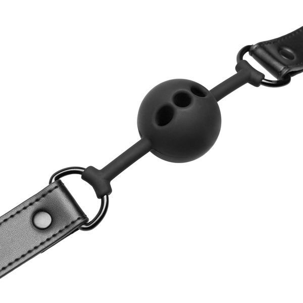 Кляп Bedroom Fantasies Ball Gag Breathable Silicone - Black SO8816
