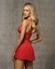 Бебі-дол Obsessive 838-BAB-3 babydoll & thong red 2XL/3XL SX1121 2
