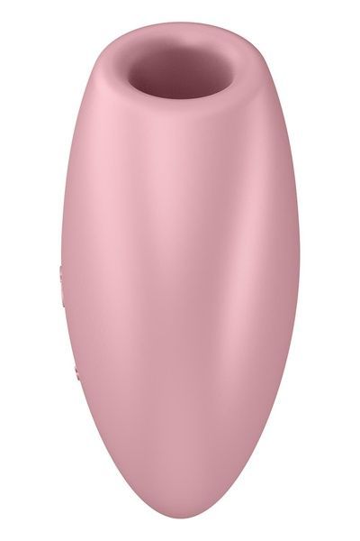 Вакуумный стимулятор-сердечко с вибрацией Satisfyer Cutie Heart Light Red SO6286 фото