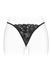 Трусики-стрінги з перлинною ниткою Fashion Secret VENUSINA Black SO2248 1