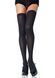 Плотные непрозрачные чулки Leg Avenue Opaque Nylon Thigh Highs Black, one size SO7916 фото 1