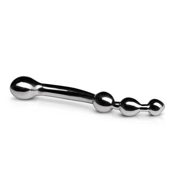 Анально-вагінальний стимулятор Sinner Gear Unbendable &ndash; Multi-Stim Pleasure Wand Metal Anal Dildo SO4613