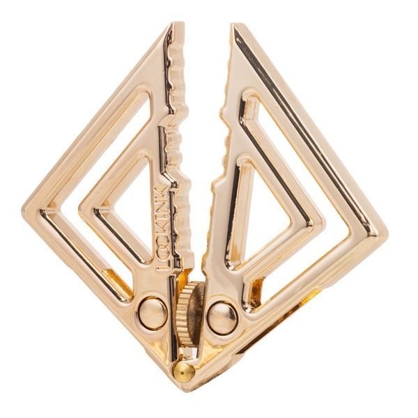 Затискачі для сосків з важкою підвіскою LOCKINK Adjustable Nipple Clamps with Heavy Pendant - Golden SX0846