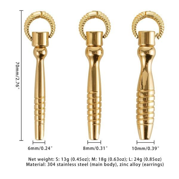 Набір уретральних стимуляторів LOCKINK Bad Boy Training Urethral Plugs Set SX0898