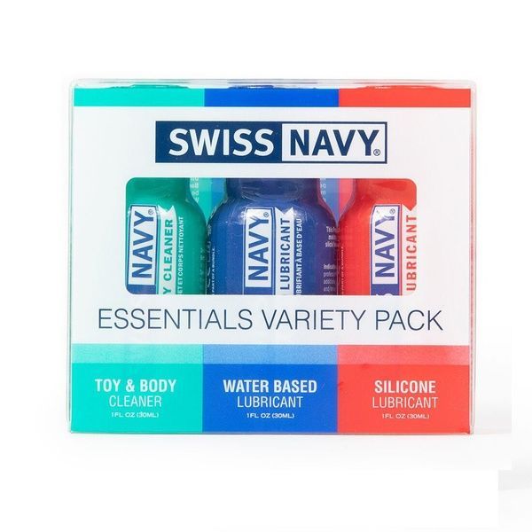 Набір Swiss Navy Essentials Variety Pack 3 х 30 мл SX1362