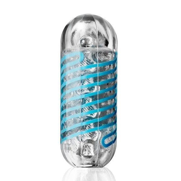 Мастурбатор Tenga Spinner 01 Tetra з пружною стимулювальною спіраллю всередині, ніжна спіраль SO2746