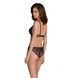 Комплект Passion AMBERLY SET black, L/XL, бралетт и трусики бразилиана SX0464 фото 2