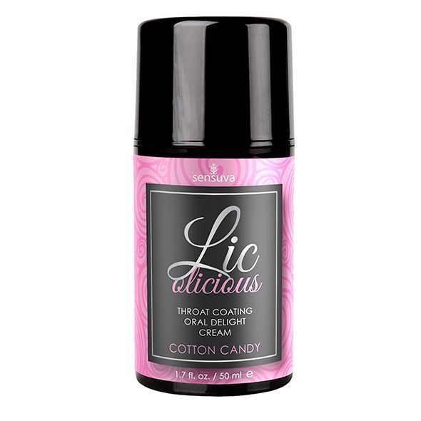 Гель для мінету Sensuva Lic-o-licious Cotton Candy (50 мл), оліїстий, без цукру SO3198
