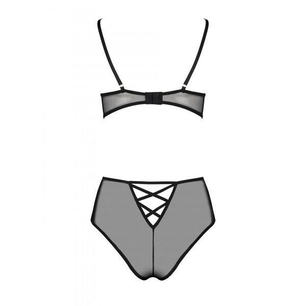 Еротичний комплект з малюнком LOVELIA BIKINI black S/M - Passion SO4748