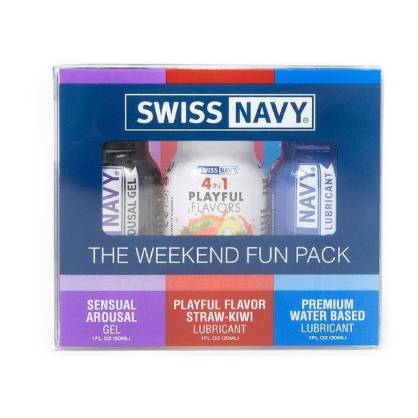 Набір Swiss Navy Weekend Fun Pack 3 х 30 мл SX1363