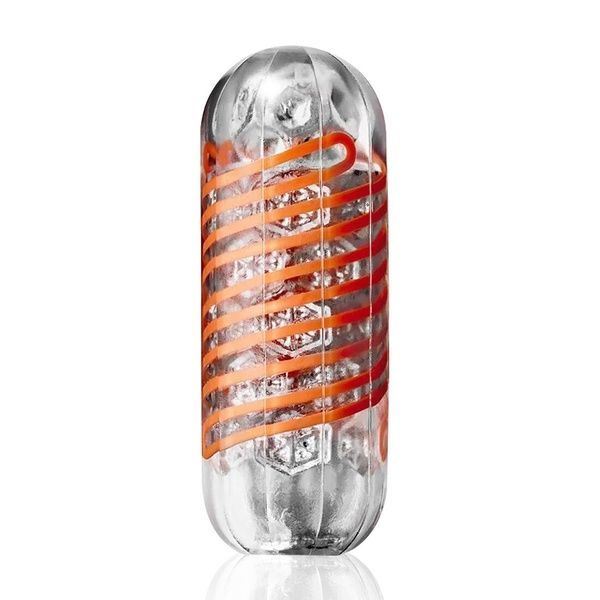 Мастурбатор Tenga Spinner 02 Hexa з пружною стимулювальною спіраллю всередині, стандартна спіраль SO2747
