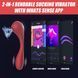 Вакуумний вагінально-кліторальний стимулятор Magic Motion Bobi Red, керування зі смартфона SO5745 7