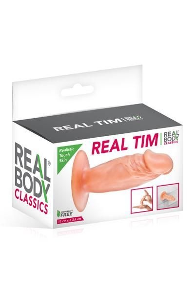 Фалоімітатор Real Body — Real Tim Flash, TPE, діаметр 3,4 см SO2216