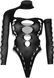 Боді Leg Avenue Seamless thong back bodysuit Black One Size SO9097 3