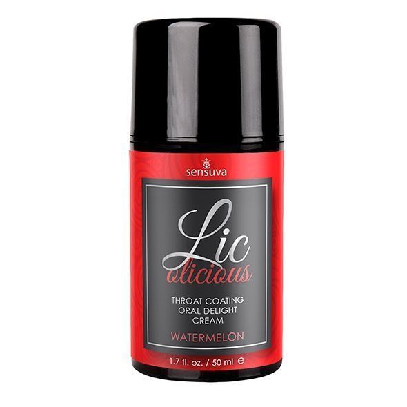 Гель для мінету Sensuva Lic-o-licious Watermelon (50 мл), оліїстий, без цукру SO3199