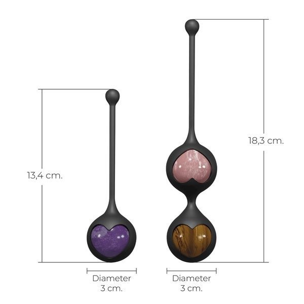 Вагінальні кульки Adrien Lastic Harmony Stones SX1272