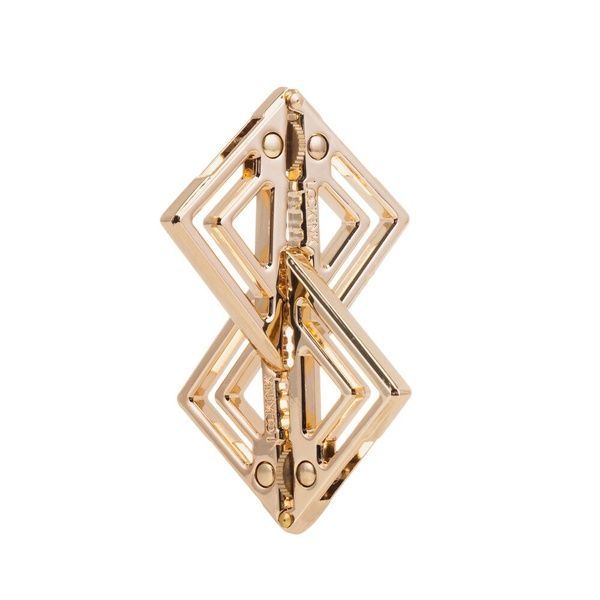 Затискачі для сосків з легкої підвіскою LOCKINK Adjustable Nipple Clamps with Light Pendant - Golden SX0848