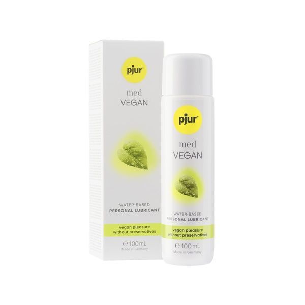 Лубрикант на водній основі pjur MED Vegan glide 100 мл &mdash; тільки веганські інгредієнти PJ12690