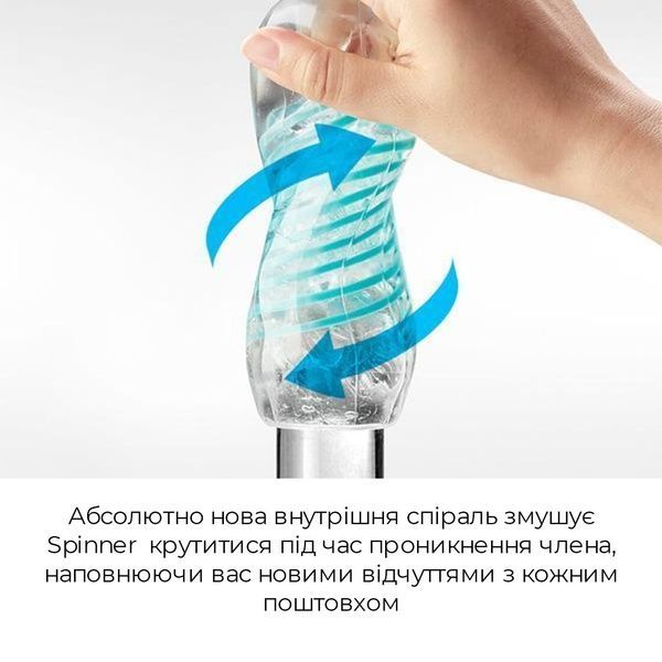 Мастурбатор Tenga Spinner 03 Shell с упругой спиральной стимуляцией SO2748 фото