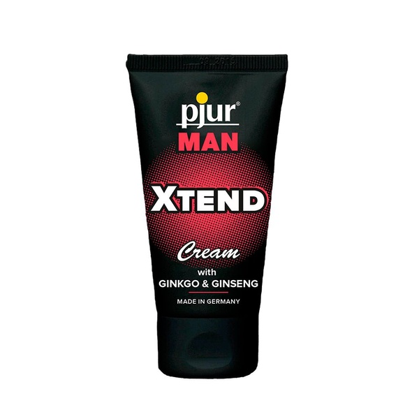 Крем для пеніса стимулювальний pjur MAN Xtend Cream 50 ml, з екстрактом гінкго та женьшенню PJ12900