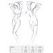 Сексуальний комплект білизни JADE SET black XXL/XXXL - Passion Exclusive PS27406 5