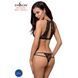 Сексуальний комплект білизни JADE SET black XXL/XXXL - Passion Exclusive PS27406 2