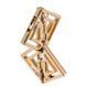 Затискачі для сосків з легкої підвіскою LOCKINK Adjustable Nipple Clamps with Light Pendant - Golden SX0848 4