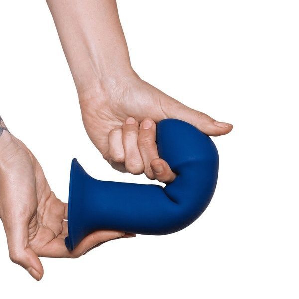 Дилдо Adrien Lastic Hitsens 1 - 7 inch Blue SX1273