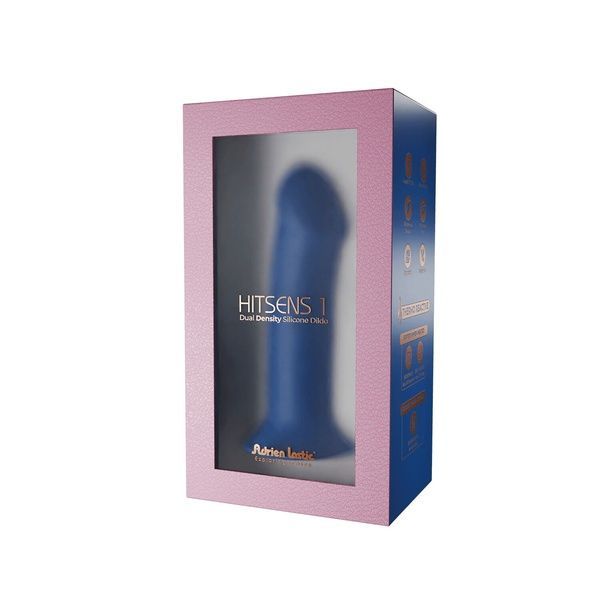 Дилдо Adrien Lastic Hitsens 1 - 7 inch Blue SX1273