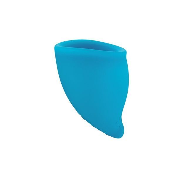 Менструальна чаша Fun Factory FUN CUP SIZE A, бірюзова, багаторазова, діаметр 4 см, об&rsquo;єм 20 мл SX0953