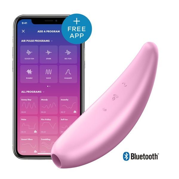 Вакуумний кліторальний стимулятор Satisfyer Curvy 3+ SO3893