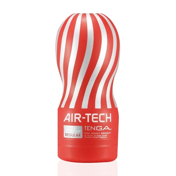 Мастурбатор Tenga Air-Tech Regular, вища аеростимуляція та всмоктувальний ефект ATH-001R