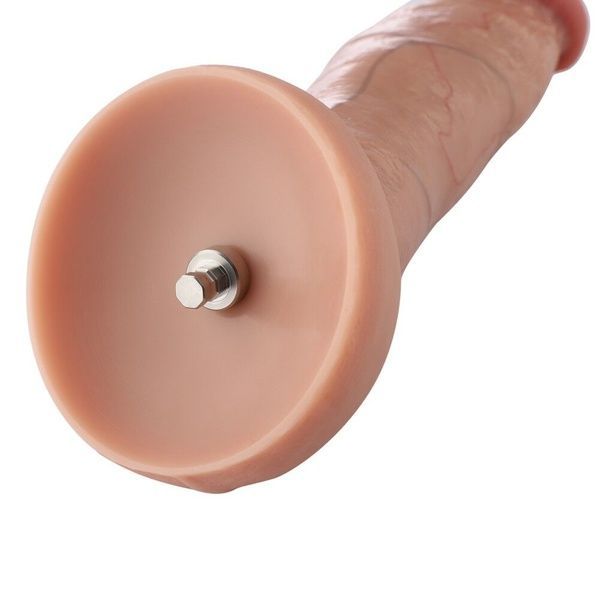 Гіперреалістичний силіконовий фалоімітатор для секс-машин Hismith Hyper Realistic Silicone Dildo, си SO6213