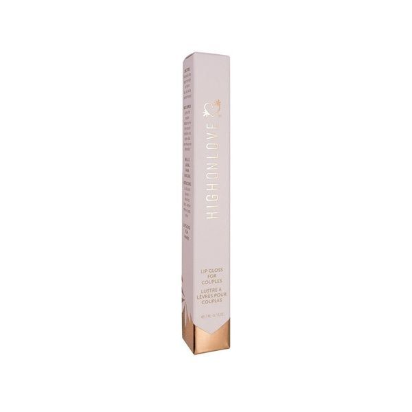 Стимулюючий блиск для губ HighOnLove - Couples Lip Gloss (7 мл) з ефектом вібрації, холод-тепло SO3374
