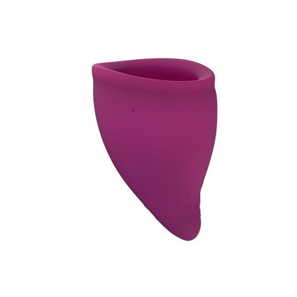 Менструальна чаша Fun Factory FUN CUP SIZE B, бордова, багаторазова, діаметр 4,3 см, об&rsquo;єм 30 мл SX0954
