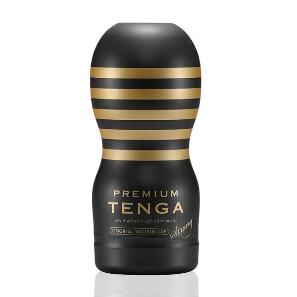 Мастурбатор Tenga Premium Original Vacuum Cup STRONG (глибоке горло) з вакуумною стимуляцією SO5111