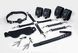 Набір Feral Feelings BDSM Kit 7 Black, наручники, поножі, конектор, маска, паддл, кляп, затискачі SO8276 1