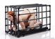 Міцна розбірна клітка для покарань Kennel Adjustable Bondage Cage SO4425 2