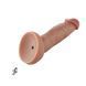 Гіперреалістичний силіконовий фалоімітатор для секс-машин Hismith Hyper Realistic Silicone Dildo, си SO6213 6