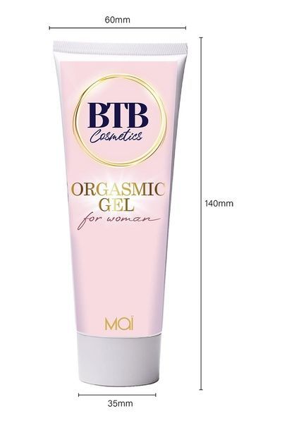 Стимулювальний крем-гель для жінок BTB ORGASMIC GEL (100 мл) SO7527