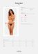 Прозорі стрінги із мереживом Obsessive Celia Noir thong XS/S SO7868 7